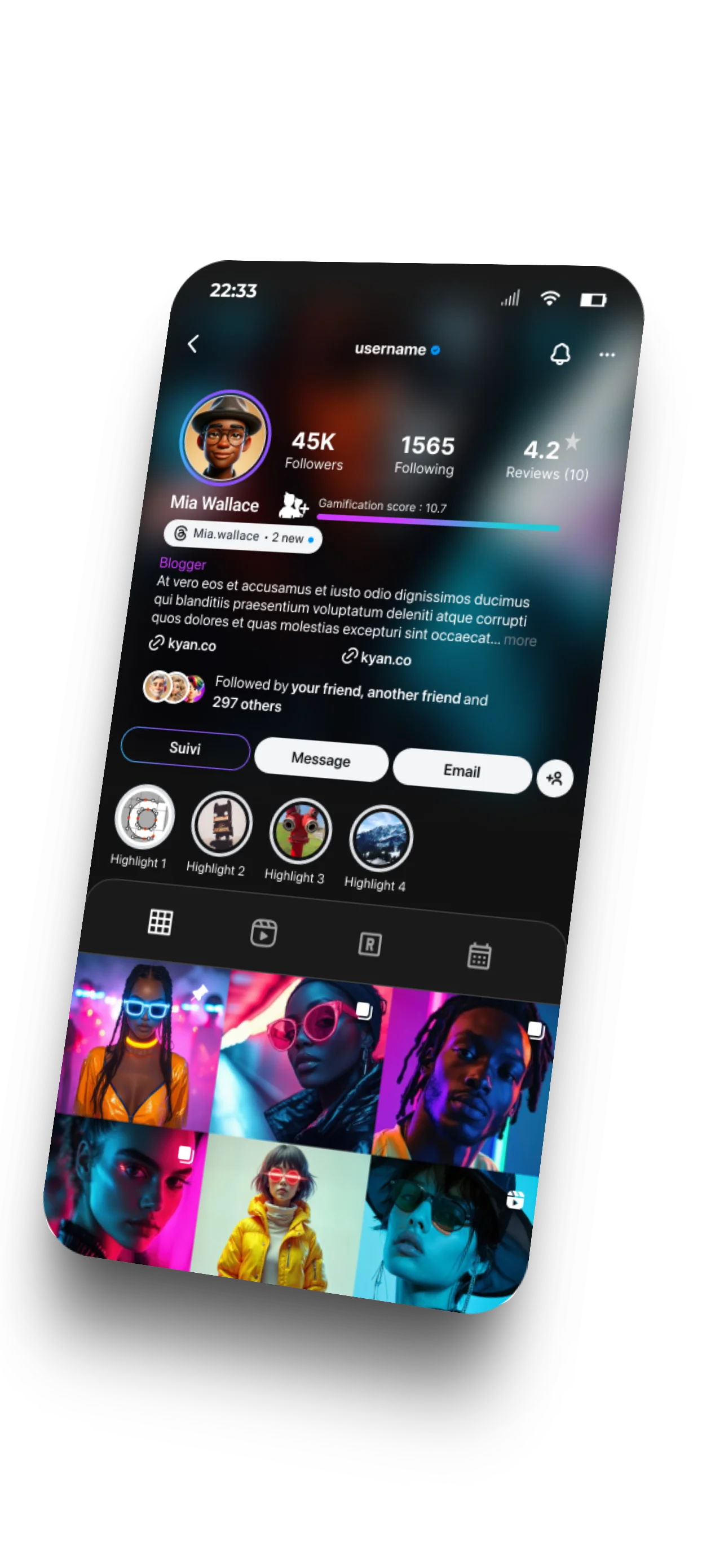 WonderLive App - Communauté